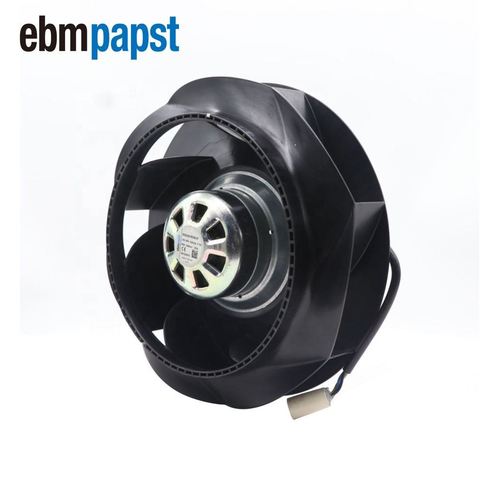 ebmpapst R3G220-RC05-07 R3G220-RC05-06 M3G055-BI 230V AC 85W 2580RPM Air Purifier Backward Centrifugal Cooling Fan