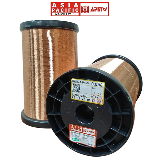 Enameled Copper Winding Wire Grade 1-P155 SWG 48