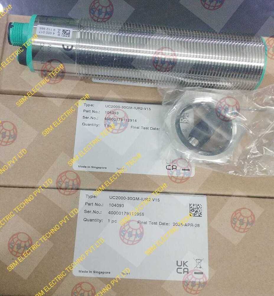PEPPERL FUCHS ULTRASONIC SENSOR, UC2000-30GM-IUR2-V15
