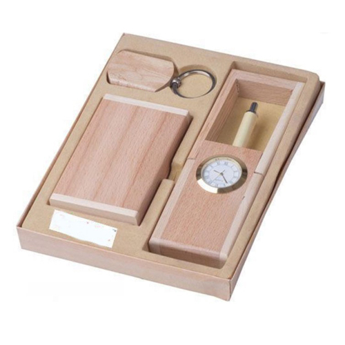 Corporate Wooden 1 Pen Stand