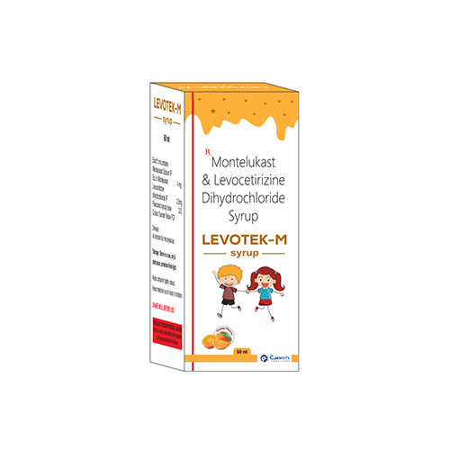 60Ml Montelukast And Levocetirizine Dihydrochloride Syrup - Drug Type: General Medicines