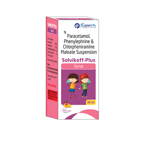 60Ml Paracetamol Phenylephrine And Chlorpheniramine Maleate Suspension Syrup - Drug Type: General Medicines