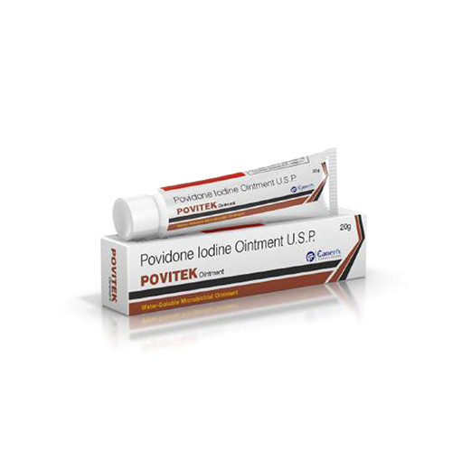 20G Povidone Iodine Ointment - Formulations Form: Cream