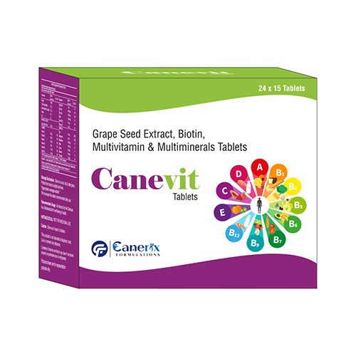 Grape Seed Extract Biotin Multivitamin And Multiminerals Tablets