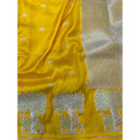 Printed Pure Dupyan Silk Saree