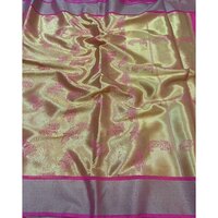 Trendy Hand Woven Silk Saree - Color: Different Available