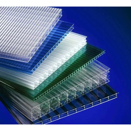Multiwall Polycarbonate Sheet - Color: Multicoloured