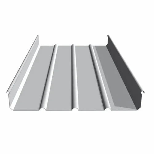Standing Seam Roofing Sheet - Color: White