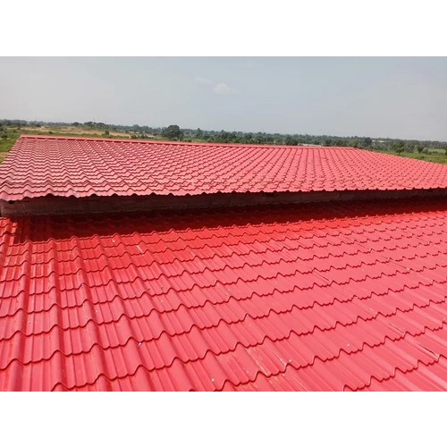 Tile Roof Sheet - Color: Multicoloured