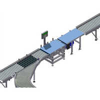 On Line Check Weighing System And Rejection System - Color: Grey