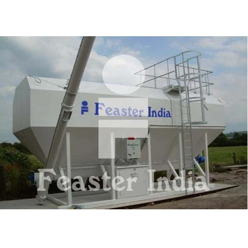 Horizontal Storage Silo - Capacity: 100 Ton