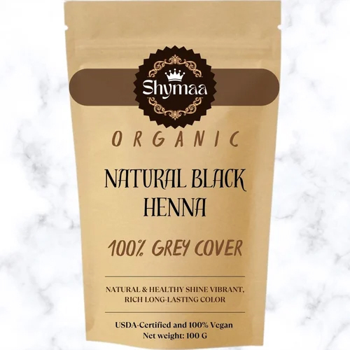 Organic Black Henna Hair Colors