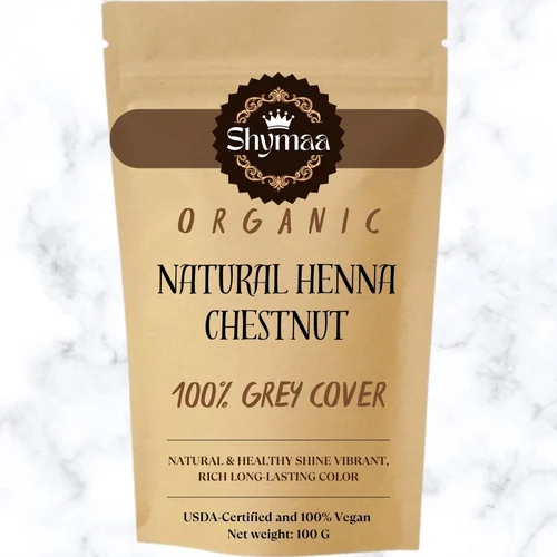 Organic Chestnut Henna Hair Colors