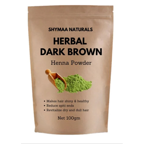 Organic Henna Dark Brown Hair Colours