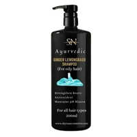 200ml Ayurvedic Ginger Lemongrass Herbal Hair Shampoo