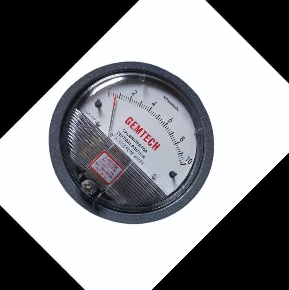 GEMTECH_INSTRUMENTS SERIES G2000 DIFFERENTIAL PRESSURE GAUGE MM OF WATER