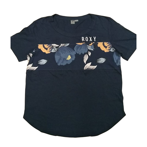 Ladies Round Neck Printed T-Shirt - Color: Different Available