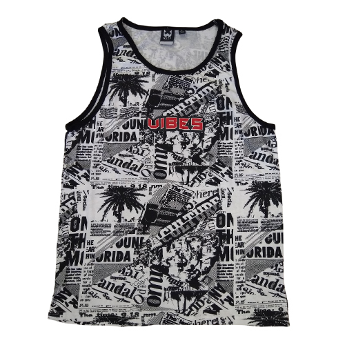 Mens Printed Vest - Color: Different Available