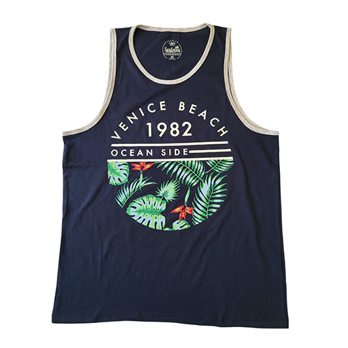 Mens Printed Vest