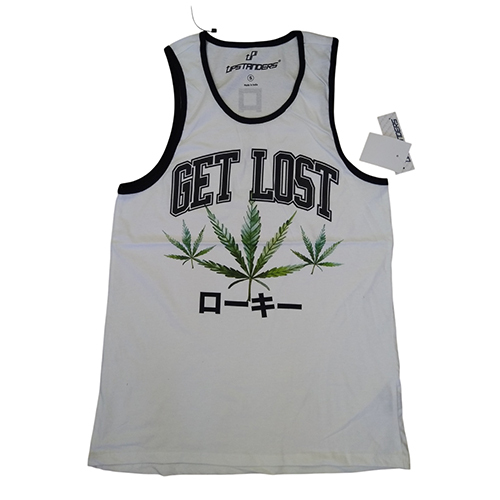 Mens Printed Cotton Vest - Color: Different Available