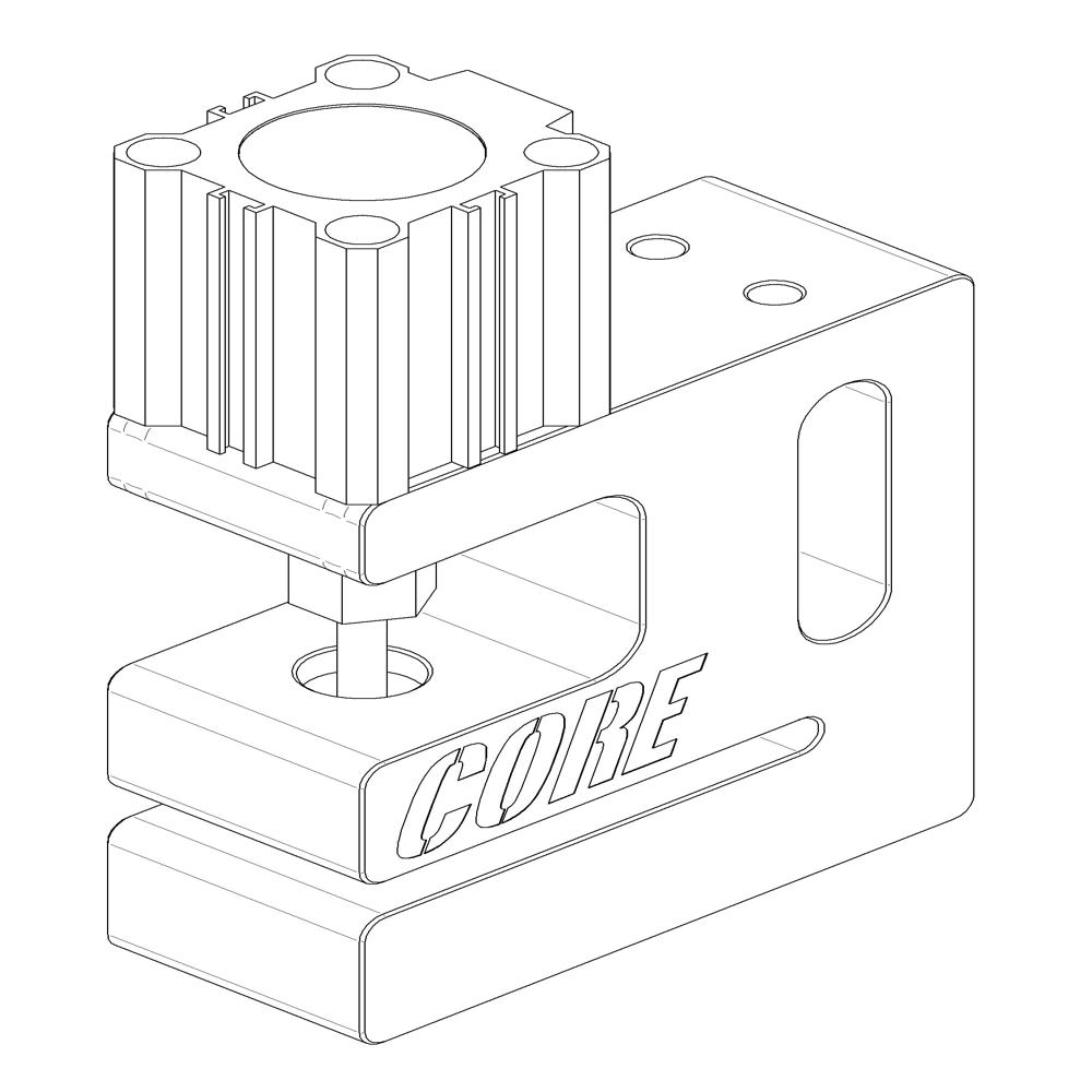 Pneumatic Round Hole Punch