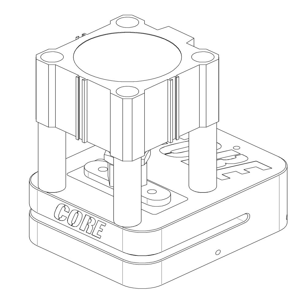 Pneumatic D Cut Punch