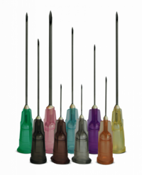 Medical Needle - Color: Color-coded Hubs (varies By Gauge Size)