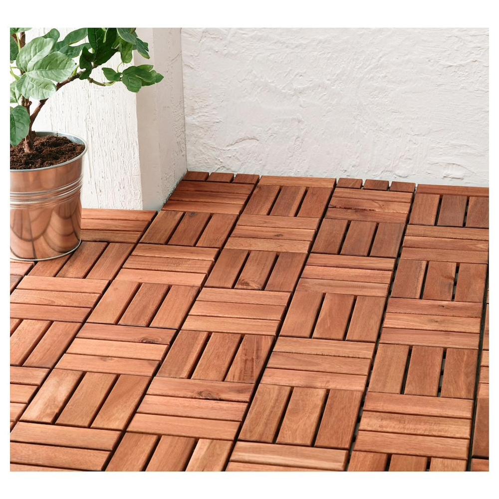 Ipe Deck Tile - Color: Browns / Tans