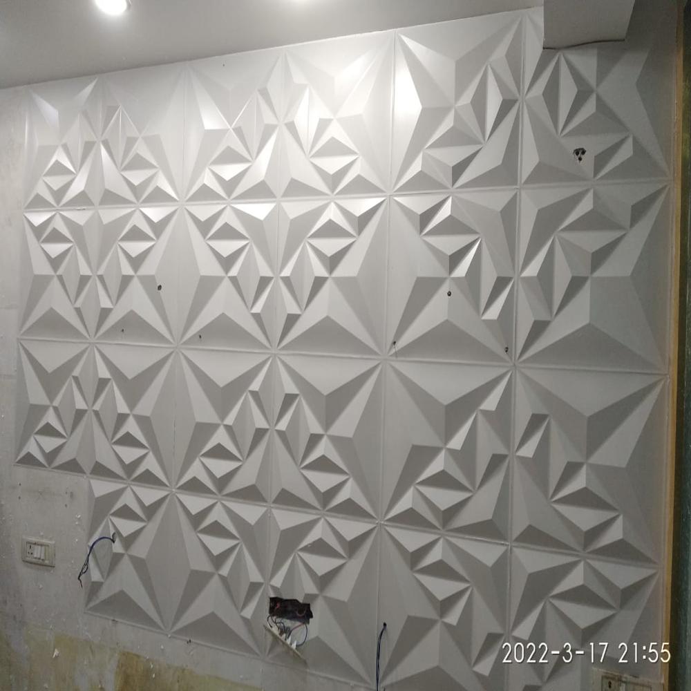 3d Pvc Wall Panel Size: Customized