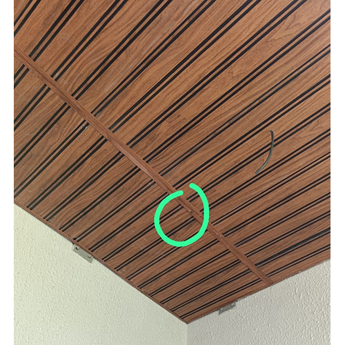 Brown Pvc Ceiling - Feature: High Quality