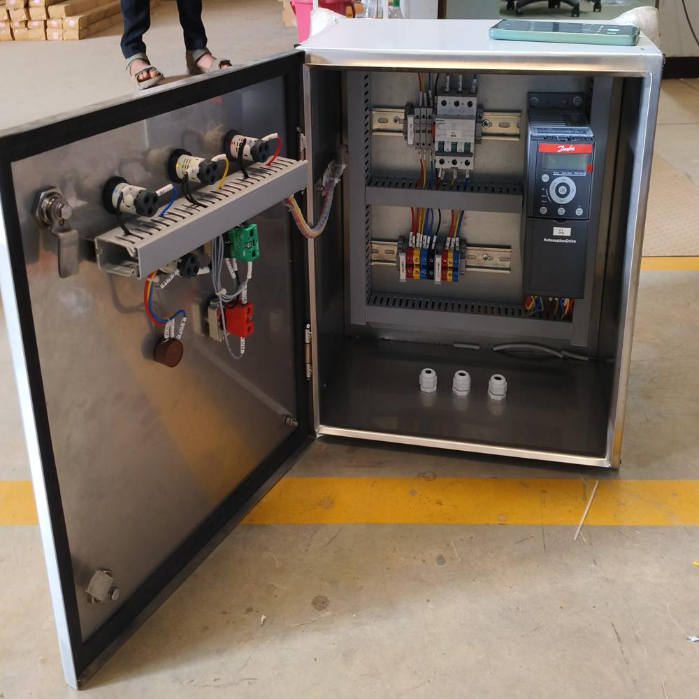 Variable Frequency Drive Panel - Base Material: Mild Steel