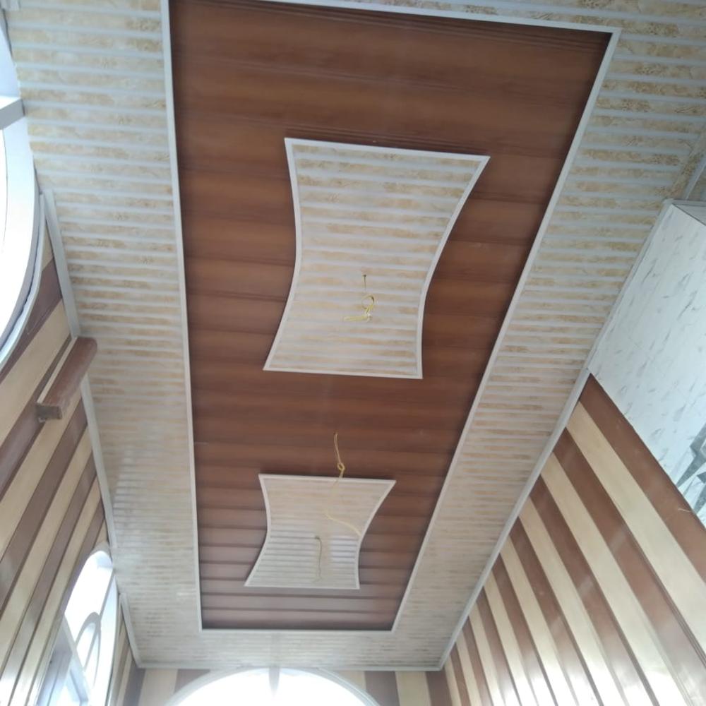 Pvc False Ceiling - 10 Feet X 10 Inch, White | Durable Pvc Material, Fire Resistant, Moisture Resistant, Easy Installation, Lightweight