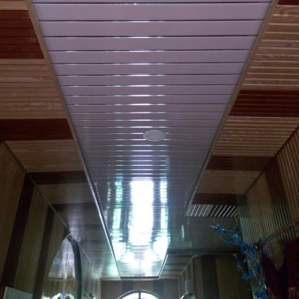 Pvc False Ceiling - 10 Feet X 10 Inch, White | Durable Pvc Material, Fire Resistant, Moisture Resistant, Easy Installation, Lightweight