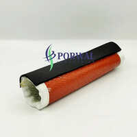 Silicon Coated High Temperature Sleeve - Color: Red