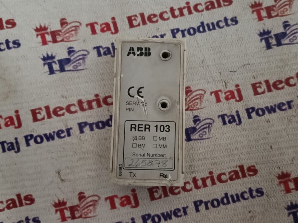 ABB RER 103 BUS CONNECTION MODULE
