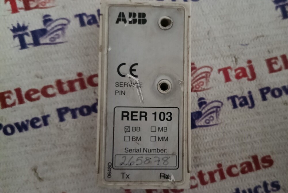 ABB RER 103 BUS CONNECTION MODULE