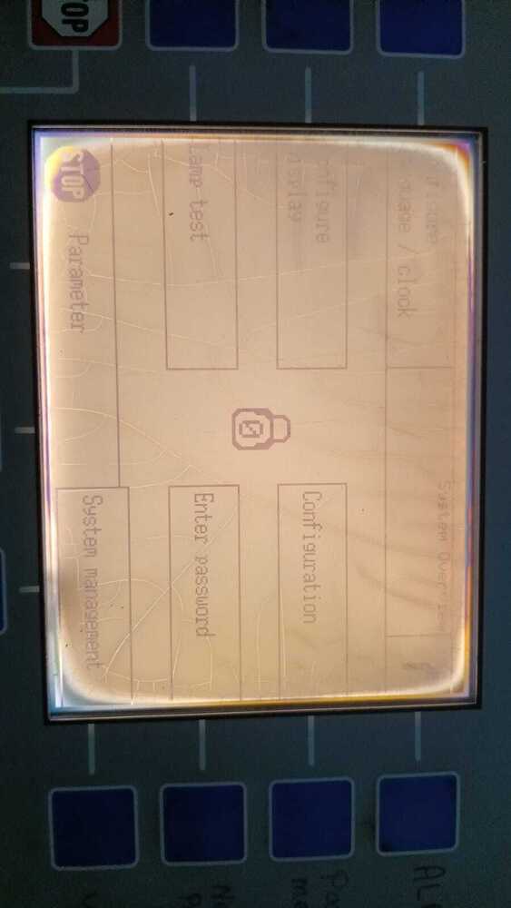 WOODWARD EASYGEN-3200-5 HMI (SN:17038645 1007)