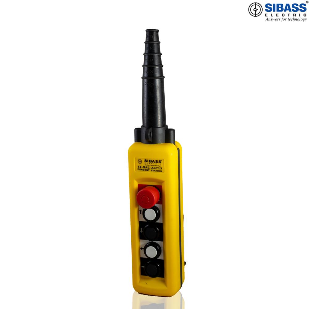 PENDANT STATION  4 WAY WITH EMERGENCY STOP SE-XAC-A4713
