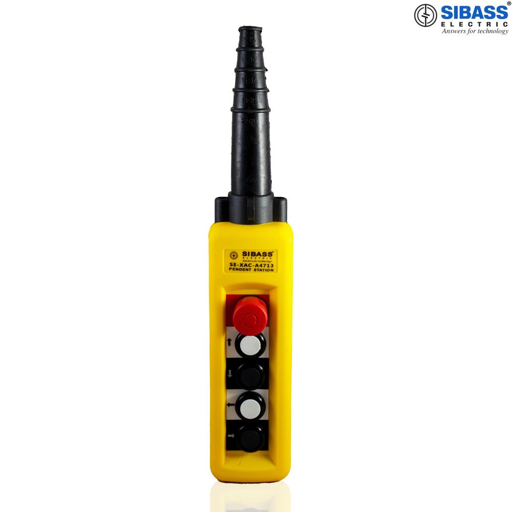 PENDANT STATION  4 WAY WITH EMERGENCY STOP SE-XAC-A4713