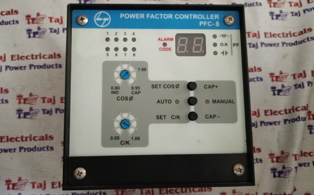 L&T PFC-8 POWER FACTOR CONTROLLER