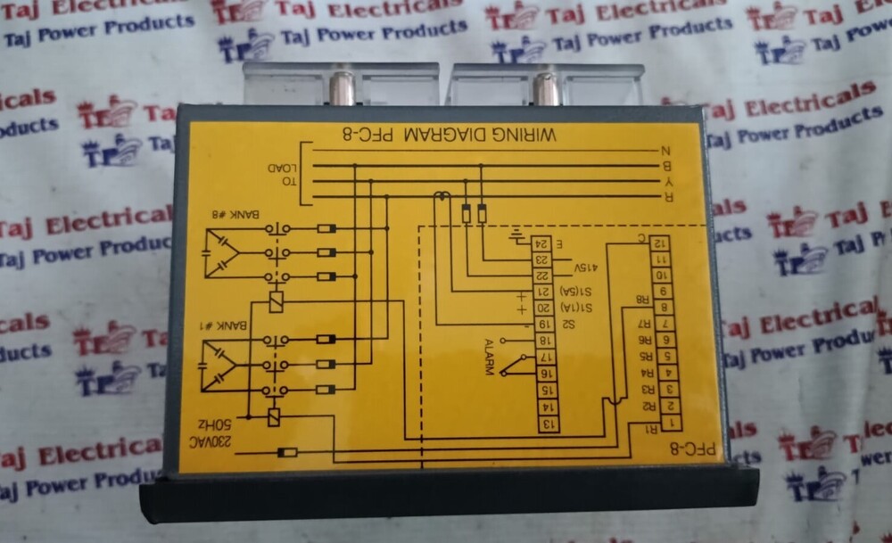 L&t Pfc-8 Power Factor Controller - 230vac 50hz, 1.770 Kg, Lightweight & Easy To Install, Durable For Industrial Environments, Energy Efficiency Management