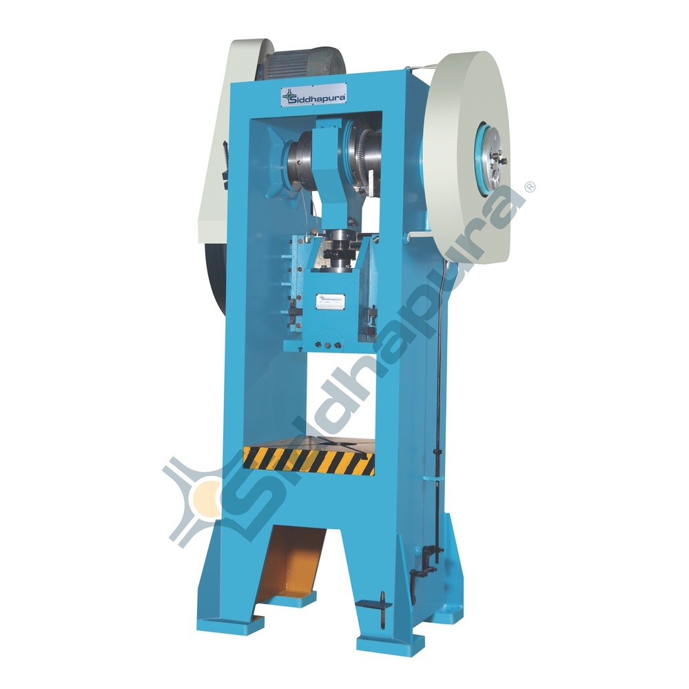 Pillar Type Power Press Machine - Metal Construction, Power Range 5-25 Tons , 240-440 Voltage, 1 Year Warranty