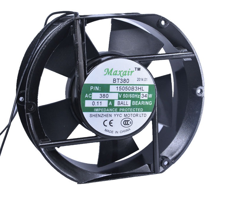 BT380 BT15050B3HL Original Genuine Maxair BT15050B3H AC380V 34W 0.11A AC Fan