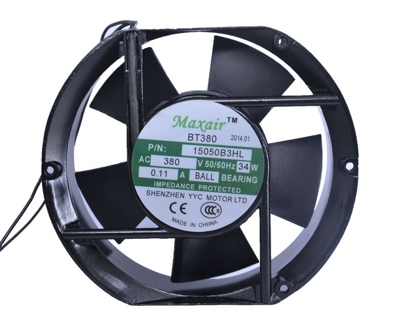 BT380 BT15050B3HL Original Genuine Maxair BT15050B3H AC380V 34W 0.11A AC Fan