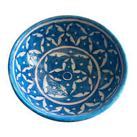 Blue Pottery Bowl