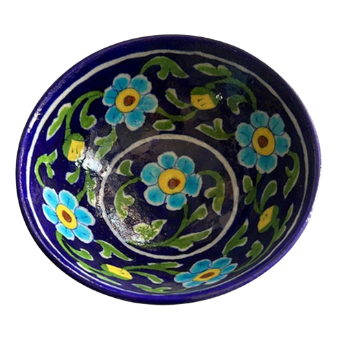 Blue Pottery Bowl