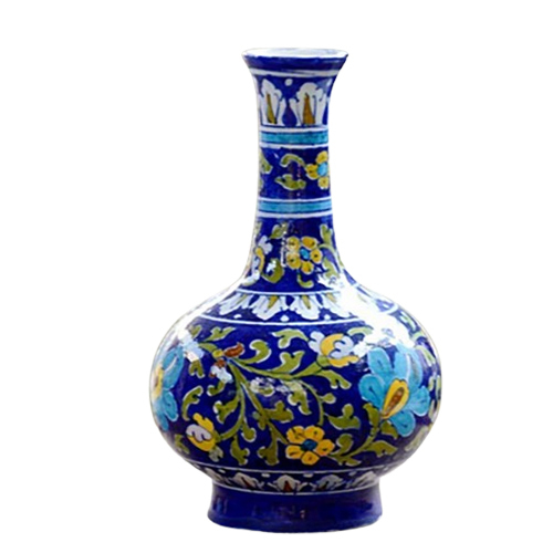 Blue Pottery Vase