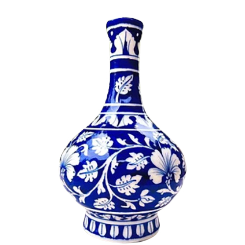 Blue Pottery Vase