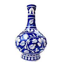 Blue Pottery Vase