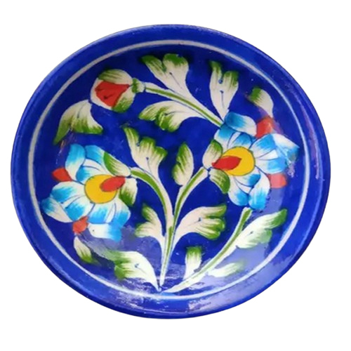 Blue Pottery Soap Dish